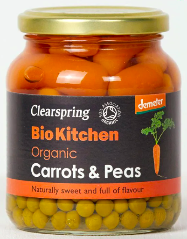 Piselli e carote BIO_Clearspring