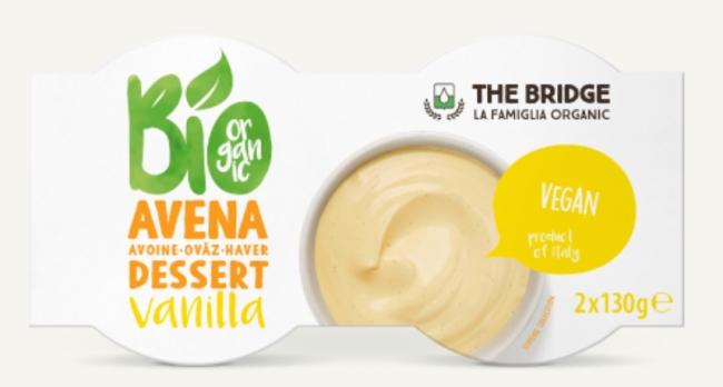 Dessert all'avena alla vaniglia BIO_The Bridge