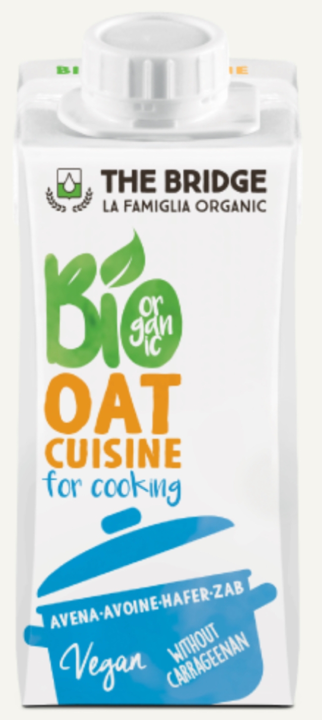 Panna vegetale avena BIO_The Bridge