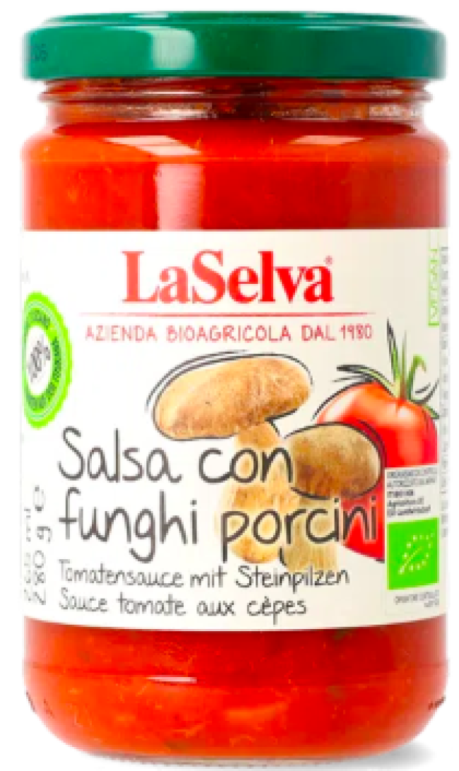 Sugo con funghi porcini BIO_LaSelva