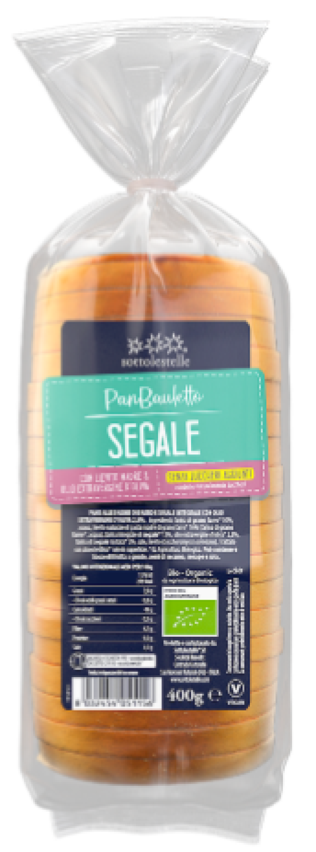 Pan bauletto alla segale BIO_Sottolestelle