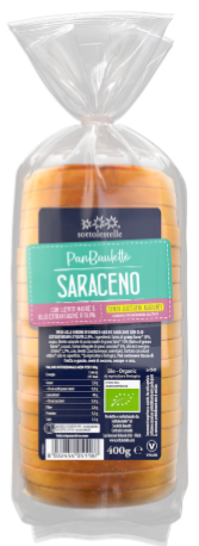 Pan bauletto al grano saraceno BIO_Sottolestelle