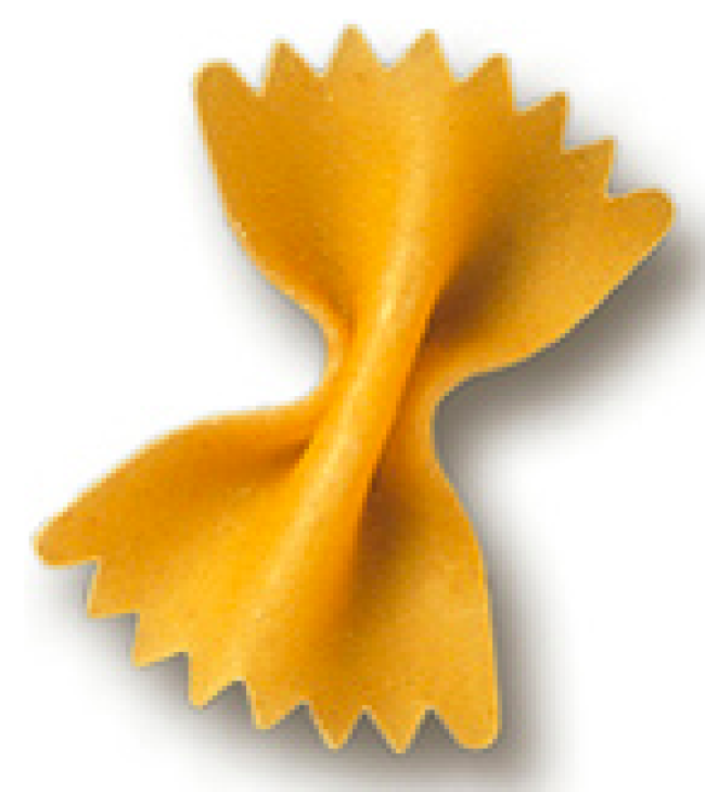 Farfalloni di segale di grano duro_Pasta Simona