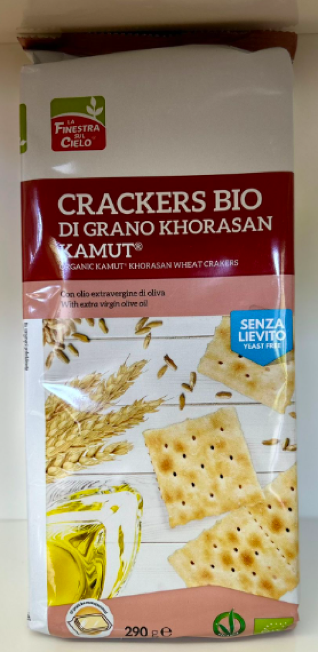 Crackers di grano khorasan kamut BIO_La Finestra sul Cielo