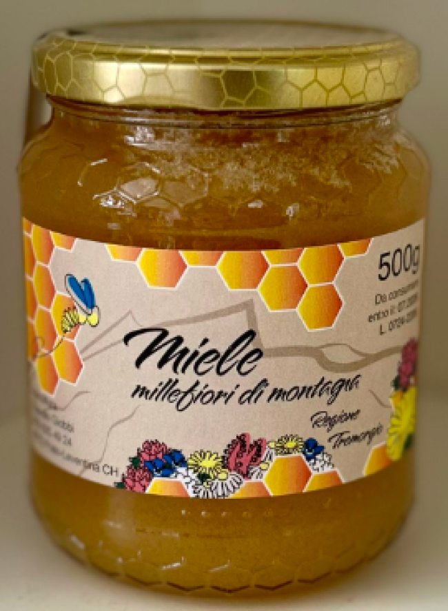 Miele millefiori di montagna Regione Tremorgio_Apicoltura Claudio Giobbi