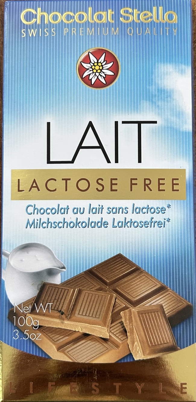Cioccolato al latte senza lattosio_Chocolat Stella