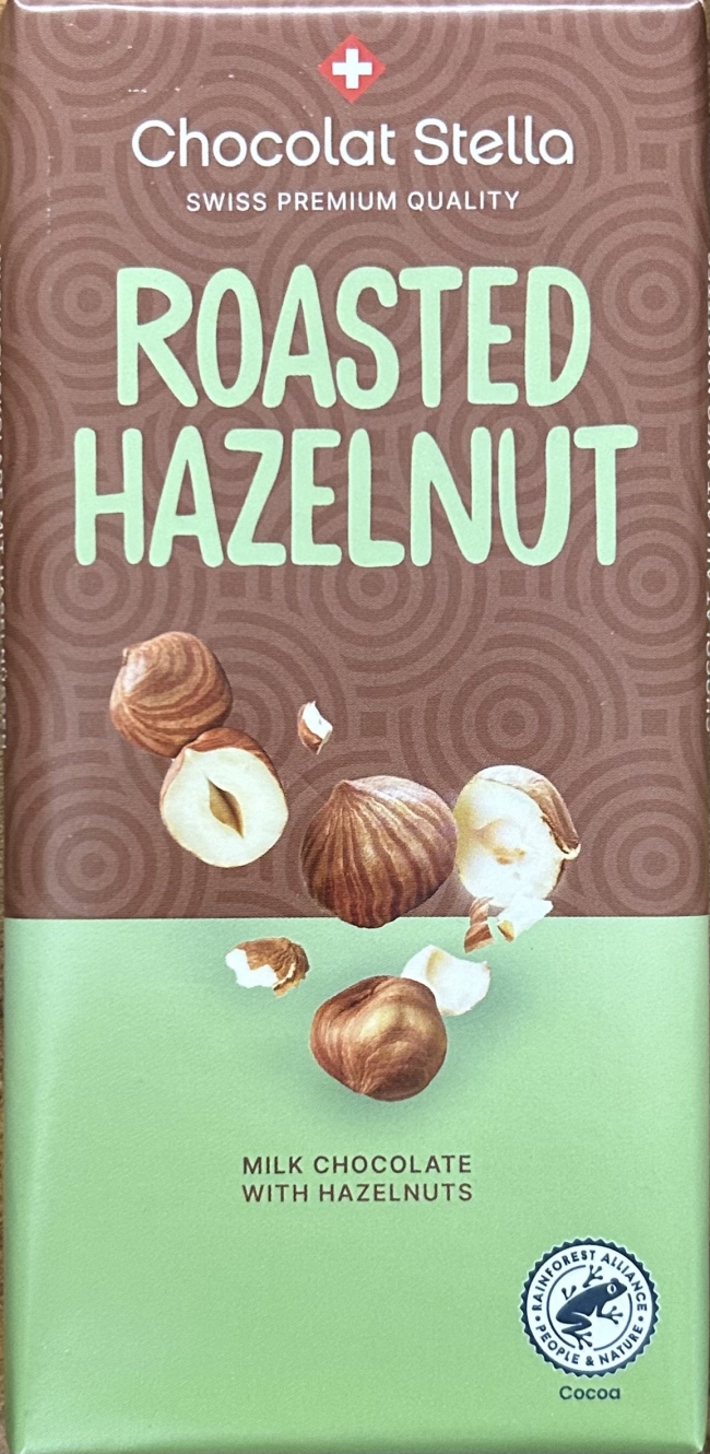Cioccolato al latte con nocciole_Chocolat Stella