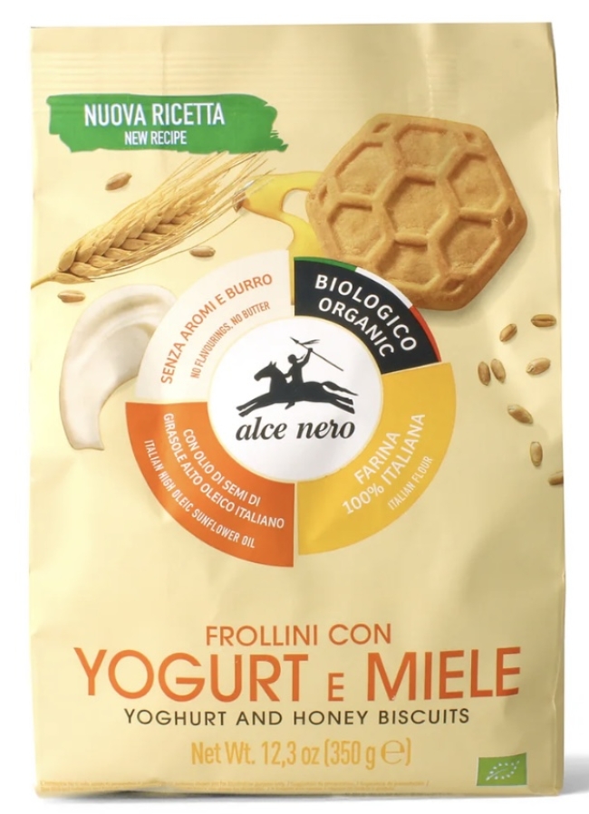 Frollini con yogurt e miele BIO_Alce nero
