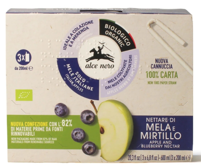 Nettare di mela e mirtillo BIO_Alce nero