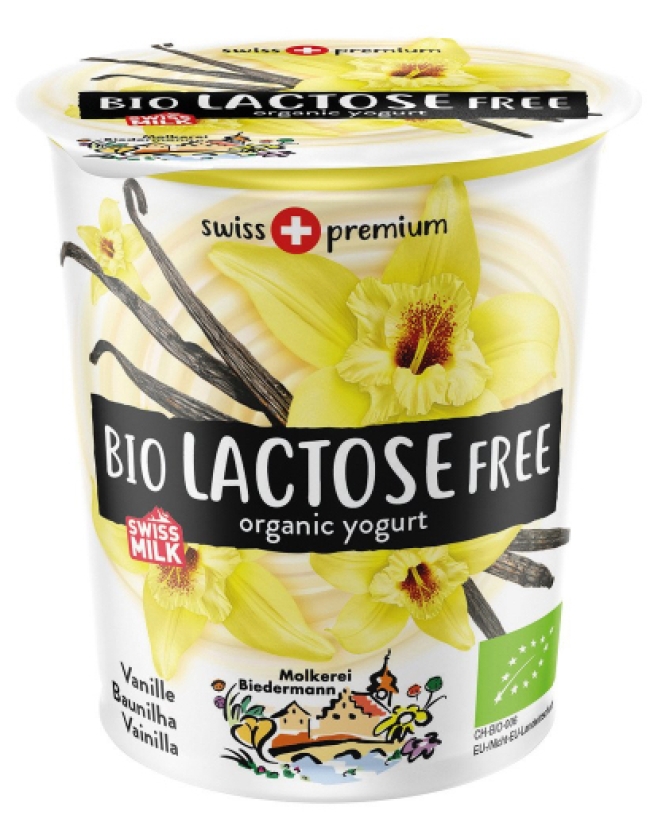 Yogurt senza lattosio vaniglia BIO_Molkerei Biedermann