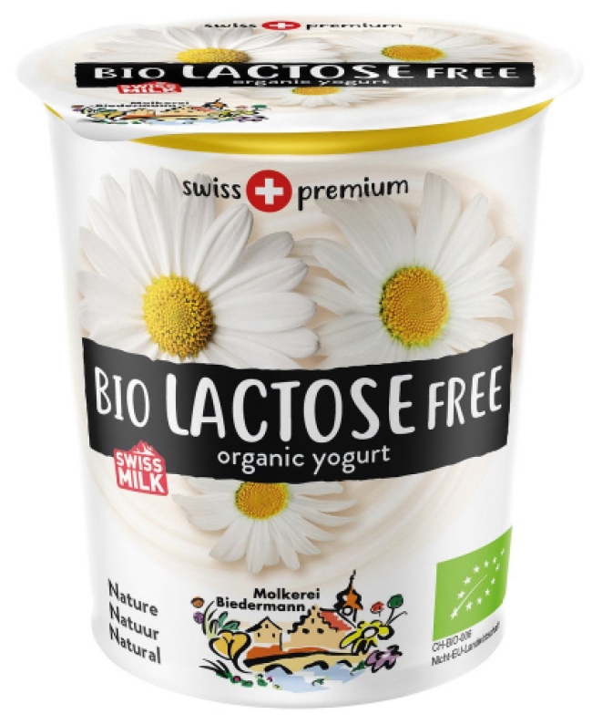 Yogurt nature senza lattosio BIO_Molkerei Biedermann