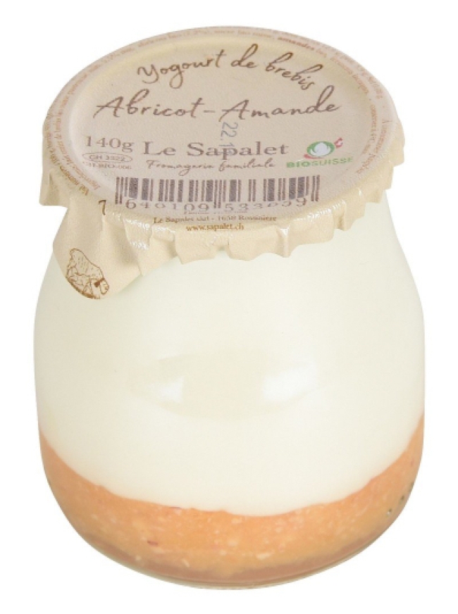Yogurt di pecora albicocca e mandorla BIO_Le Sapalet