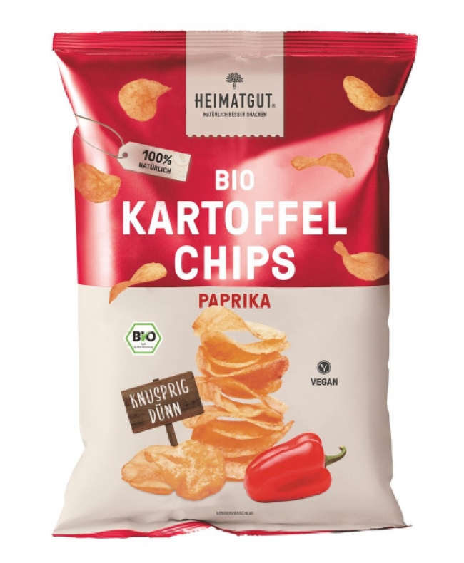 Chips di patate alla paprika BIO_Heimatgut
