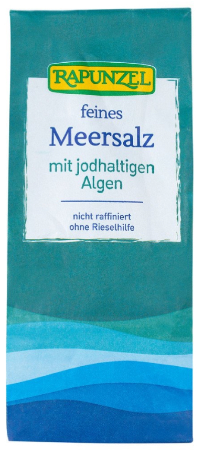 Sale marino integrale iodato con alghe BIO_Rapunzel