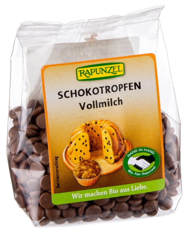 Goccia di cioccolato al latte BIO_Rapunzel