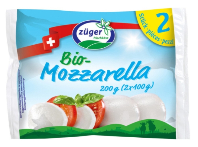 Mozzarella 2x100g BIO_Züger 